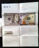 Usa 100 Dollars 2009 Information Brochure Small Size Notes photo 2