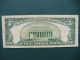 1953 B - 5 Dollar Red Seal.  United States Note Small Size Notes photo 3