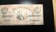 Combo 1864 Csa $50 & $100 Notes From Richmond,  Va Paper Money: US photo 3