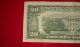 $20 U.  S.  A.  F.  R.  N.  Federal Reserve Note Series 1985 E60934398d Small Size Notes photo 7