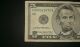 $5 Usa Frn Federal Reserve Note Series 2003a Fh00423473a Small Size Notes photo 1