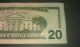 $20 U.  S.  A.  F.  R.  N.  Federal Reserve Note Series 2006 Id00652844c Small Size Notes photo 7