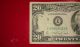$20 U.  S.  A.  F.  R.  N.  Federal Reserve Note Series 1988a E59849533b Small Size Notes photo 1