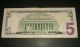 $5 Usa Frn Federal Reserve Note Series 2006 Ig31233222c Repeater Style Serial Small Size Notes photo 5