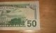 $50 U.  S.  A.  F.  R.  N.  Federal Reserve Note Series 2006 Ie00387199a Small Size Notes photo 7