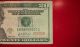 $20 U.  S.  A.  F.  R.  N.  Federal Reserve Note Series 2004 Eb88800007i Repeater Serial Small Size Notes photo 2