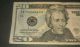 $20 U.  S.  A.  F.  R.  N.  Federal Reserve Note Series 2006 Ia72444443a Repeater Number Small Size Notes photo 2