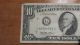 $10 U.  S.  A.  Frn Federal Reserve Note Series 1995 G08394073c Small Size Notes photo 2