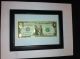 24 Karat Gold Leaf 1 Dollar Legal Tender Banknote $1 U.  S.  Bill - Gift Paper Money: US photo 1
