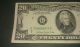 $20 U.  S.  A.  F.  R.  N.  Federal Reserve Note Series 1985 G70926647e Small Size Notes photo 1