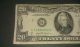 $20 U.  S.  A.  F.  R.  N.  Federal Reserve Note Series 1981 G13306872d Small Size Notes photo 1