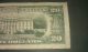 $20 U.  S.  A.  F.  R.  N.  Federal Reserve Note Series 1981 G13306872d Small Size Notes photo 6