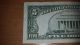 $5 Usa Frn Federal Reserve Note 1995 Series G25881065c Small Size Notes photo 4
