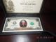 Outstanding $2 Dollar Gold Encrusted Us Bill / Uncirculated / Wrme Small Size Notes photo 4