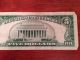 1963 Red Seal $5 Bill United States Note Washington D.  C.  Series 1963 Rare Small Size Notes photo 5