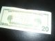 2004 A $20 Usa 1918 Minor Blue Ink Smear Error + Three 6 ' S Crisper Color Paper Money: US photo 5