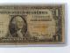 1935 A $1 North African Yellow Seal Silver Certificate Large Size Notes photo 1