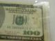 Offset Print Error One Hundred Dollar Bill 1996 Paper Money: US photo 2