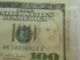 Offset Print Error One Hundred Dollar Bill 1996 Paper Money: US photo 3
