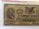 Very Rare $10 1863 Lincoln Red Seal Early Legal Tender Fr 95a Large Size Notes photo 2