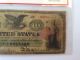 Very Rare $10 1863 Lincoln Red Seal Early Legal Tender Fr 95a Large Size Notes photo 3