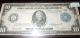 1914 $10 Dollar Blue Seal Us Bill / Small Size Notes photo 1
