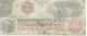 North Carolina Bank Of Washington $3 Note 1862 Not Signed Red Overprint Note 1 Paper Money: US photo 1