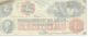North Carolina Bank Of Washington $3 Note 1862 Signed Red Overprint 2633 Paper Money: US photo 1