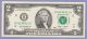 (5) 2009 Crisp Uncirculated $2 Two Dollar Bills - Consecutive York Notes. Small Size Notes photo 1