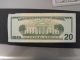2004a $20 Frn Low 4 Digit Serial Number Star Note + Minor Ink Smear Error Small Size Notes photo 1