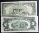 One 1963 $5 & One 1953a $2 United States Notes (a45654541a) Small Size Notes photo 1