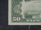 1990 $50 Fifty Dollar Bill,  Federal Reserve Note,  Ohio S D11356392a Small Size Notes photo 6