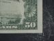 1990 $50 Fifty Dollar Bill,  Federal Reserve Note,  Ohio S D11356392a Small Size Notes photo 5