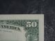 1990 $50 Fifty Dollar Bill,  Federal Reserve Note,  Ohio S D11356392a Small Size Notes photo 8