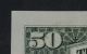 1993 $50 Fifty Dollar Bill,  Ohio S D00019337 Low Serial Crisp Fancy Small Size Notes photo 6
