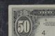 1950 $50 Fifty Dollar Bill,  Ohio S D04434749a Low Ser,  (4) 4 ' S Fancy Crisp Small Size Notes photo 2