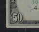 1950 $50 Fifty Dollar Bill,  Ohio S D04434749a Low Ser,  (4) 4 ' S Fancy Crisp Small Size Notes photo 4