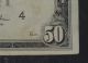 1950 $50 Fifty Dollar Bill,  Ohio S D04434749a Low Ser,  (4) 4 ' S Fancy Crisp Small Size Notes photo 5