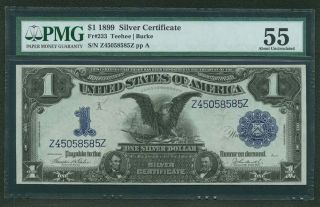 U.  S.  1899 $1 Silver Certificate Banknote,  Fr - 233,  