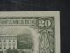 1985 $20 District D4 Cleveland Oh Old Style Twenty Dollar Bill S D52876476b Large Size Notes photo 4