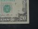 1985 $20 District G 7 Chicago Il Old Style Twenty Dollar Bill S G81814484g Small Size Notes photo 3