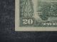 1985 $20 District G 7 Chicago Il Old Style Twenty Dollar Bill S G81814484g Small Size Notes photo 8