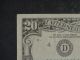 1988a $20 District D 4 Cleveland,  Oh Old Style Twenty Dollar Bill S D10102171d Large Size Notes photo 2