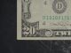 1988a $20 District D 4 Cleveland,  Oh Old Style Twenty Dollar Bill S D10102171d Large Size Notes photo 4