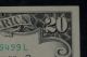 1985 $20 District B 2 York,  Ny Old Style Twenty Dollar Bill Us Currency Large Size Notes photo 2