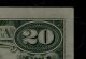 1981 $20 District D 4 Cleveland Oh Old Style Twenty Dollar Bill S 30176305b Large Size Notes photo 7
