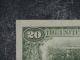 1985 $20 District D4 Cleveland Oh Old Style Twenty Dollar Bill S D23024845c Large Size Notes photo 8