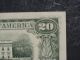 1990 $20 District D 4 Cleveland,  Oh Old Style Twenty Dollar Bill S D32157653a Large Size Notes photo 3