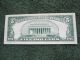 Five Dollar Silver Certificate 1953 Small Size Notes photo 3