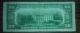 1950 $20 Federal Reserve Note - Miscut On Front,  Center On Back - Circulated Paper Money: US photo 1
